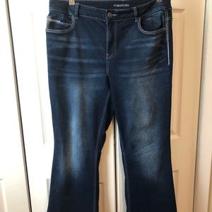 Maurice’s size 18 jeans short bootcut